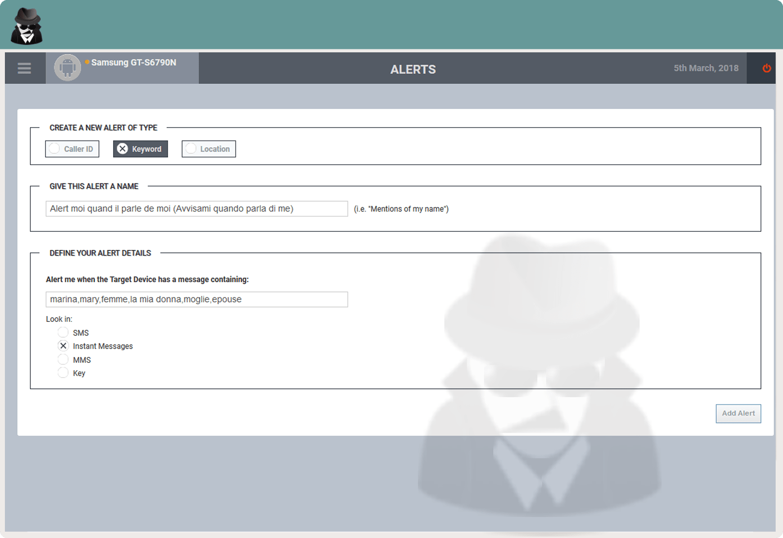Geo fencing and Alerts