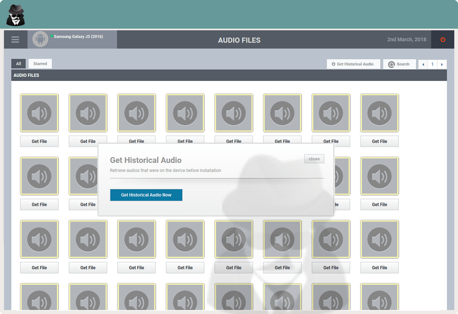 Archived Audio files