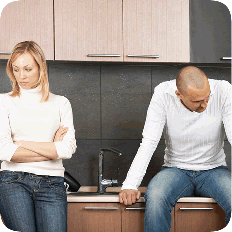 Coppia in crisi relazione extraconiugale